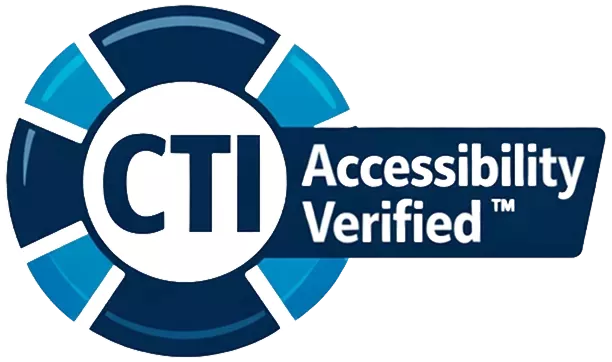 CTI Accessibility Verified™ Badge
